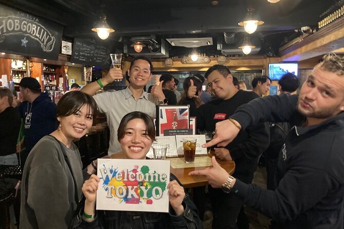 Japanese Speaking Experience With the Pub Locals in Shibuya City. - Good To Know