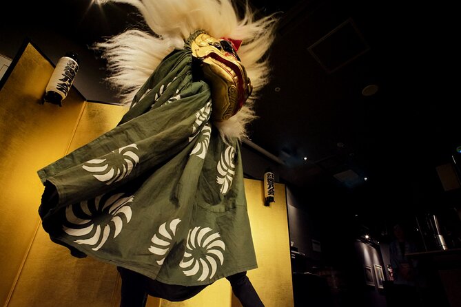Japanese Traditional Shishimai Dance and Private Hokkaido Dinner