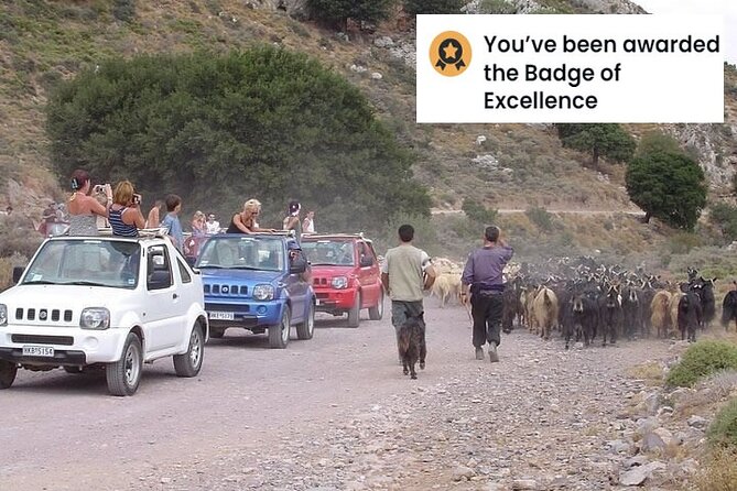 Jeep Safari 4x4 Crete Real off Road Mountain Tracks With Lunch From Hersonissos