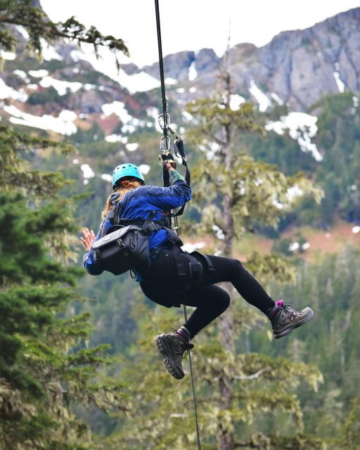 Juneau: Alpine Zipline Adventure
