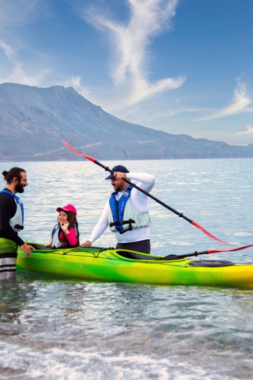 Kissamos: Sea Kayak Tour Around Kissamos Bay for Families