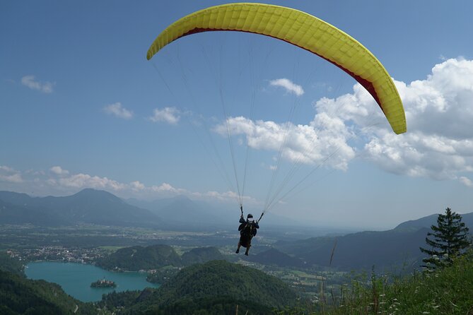 Lake Bled Tandem Paragliding