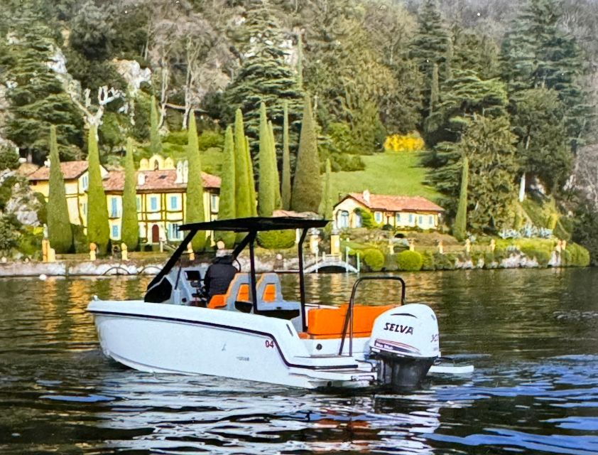 Lake Como: 2 Hour Private Boat Tour With Driver