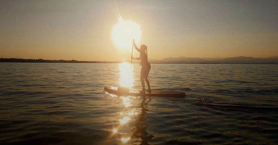 Lake Garda: Stand up Paddleboard Experience With Dry Bag