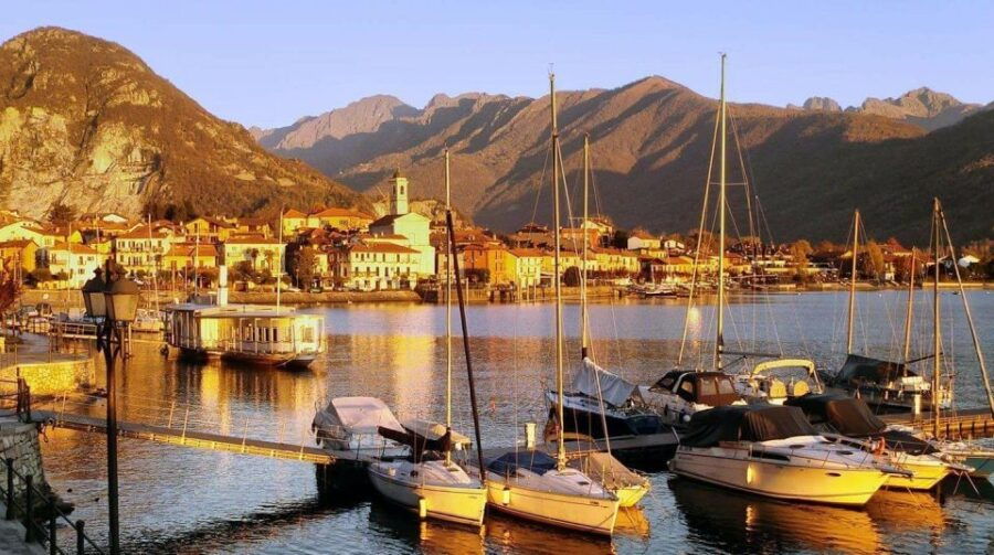 Lake Maggiore: Panoramic Sunset Cruise From Feriolo