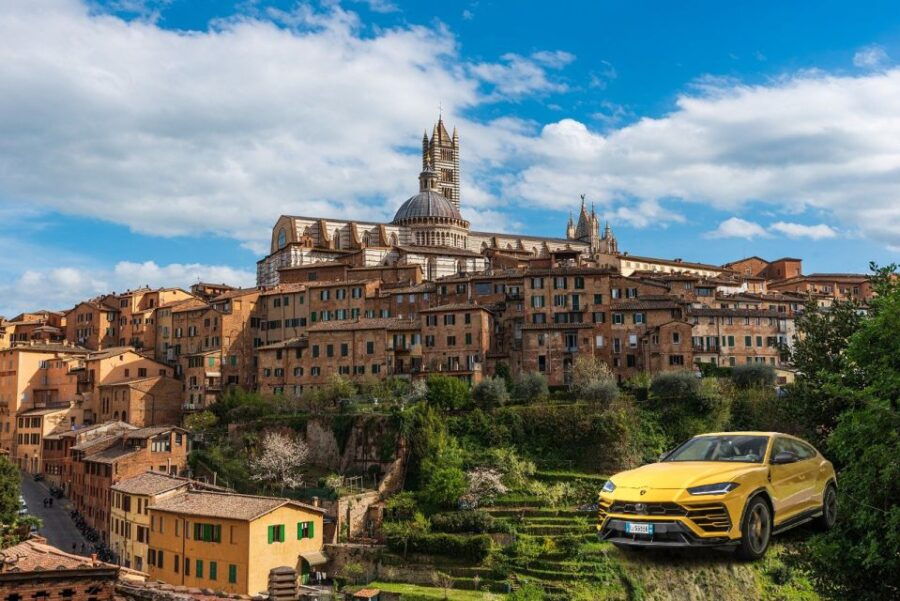 Lamborghini Tour: Siena and San Gimignano Tour From Florence - Tour Itinerary