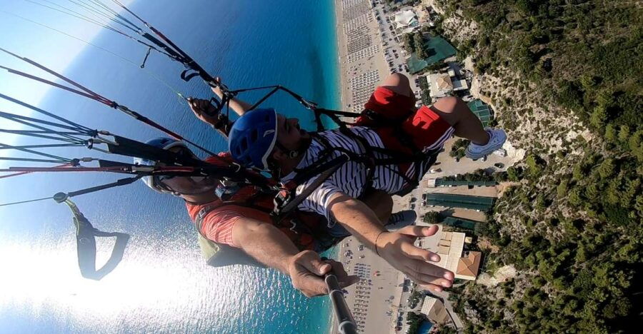 Lefkada Paragliding Tandem Flighs/ Kathisma Beach - Inclusions