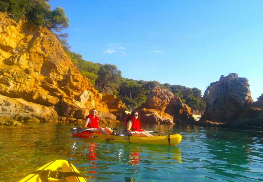 Lloret De Mar: Kayak and Snorkel Excursion in Costa Brava