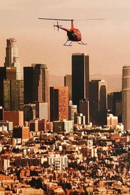 Los Angeles: Downtown Rooftop Landing Helicopter Tour