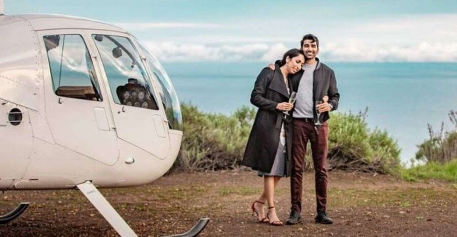 Los Angeles: Malibu Mountain Top Landing Helicopter Tour