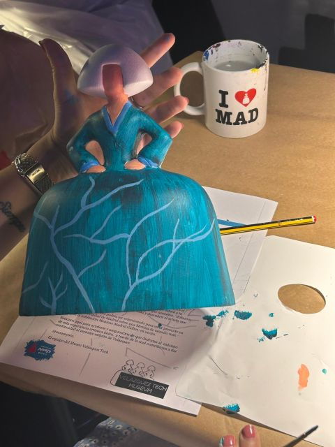 Madrid: Velázquez Tech Museum Ticket & Paint Your Menina - Experience Details