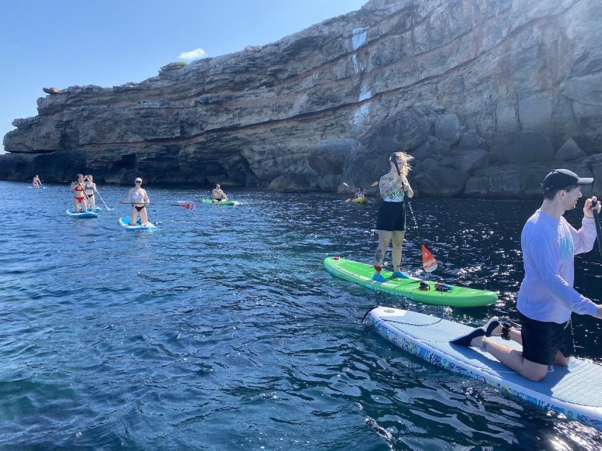 Mallorca: Paddleboarding Tour to Cueva Verde With Snorkeling