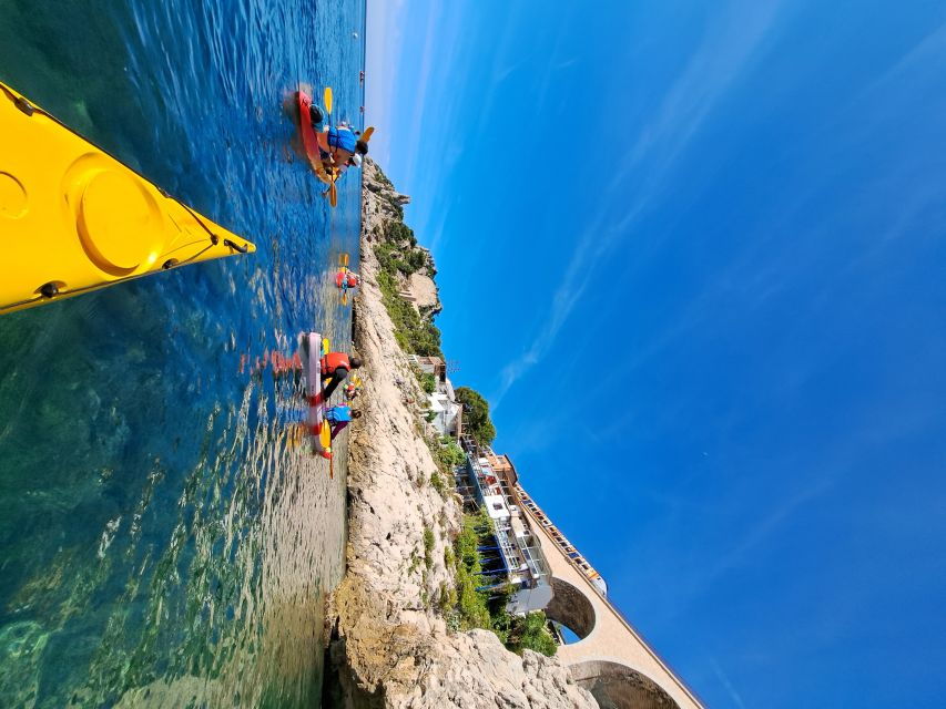 Marseille: Côte Bleue Calanques Half-Day Kayak Tour