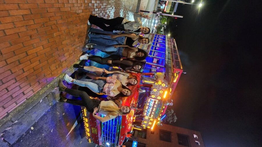 Medellin: Party Bus With DJ & Street Food Tastings