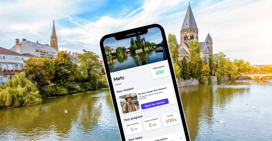 Metz: City Exploration Game and Tour on Your Phone