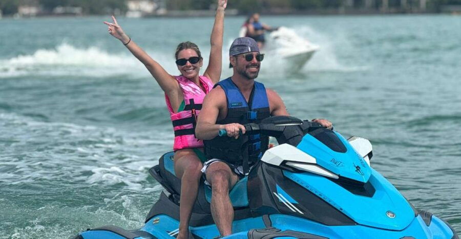 Miami Beach: Jet Ski Rental Miami Beach & Boat Ride