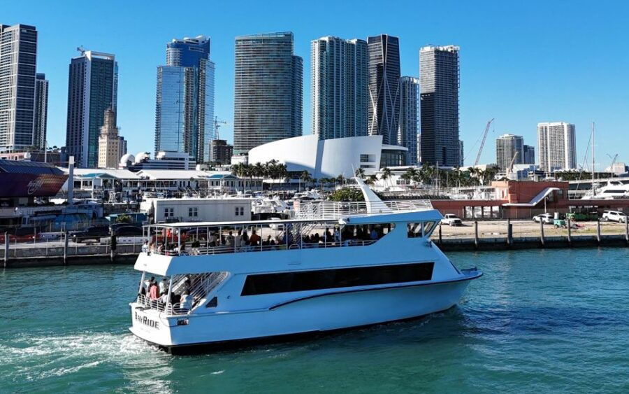 Miami: Explore Iconic Sights on a 90-Minute Cruise