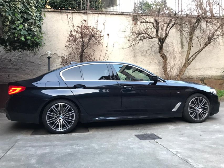 Milan: Orio Al Serio BGY Airport Transfer SEDAN CAR E CLASS - Booking Information