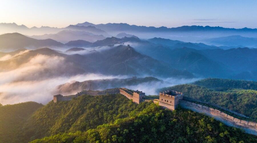 Mini Group Trip To Panlongshan Great Wall With Tea Tasting