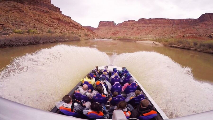 Moab: 1-Hour Colorado River Speed Boat Tour
