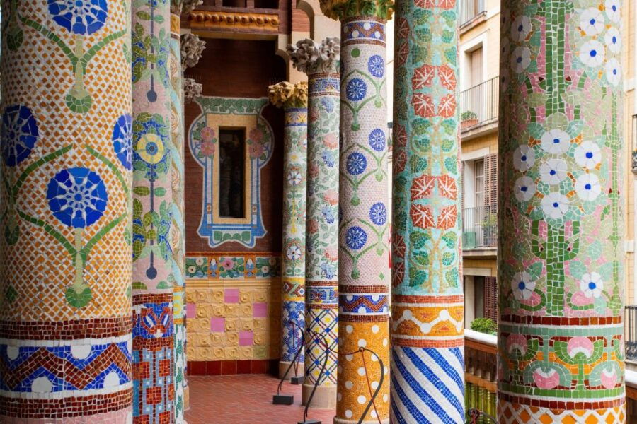 Modernist Barcelona: A Self-Guided Audio Tour in English - Activity Itinerary