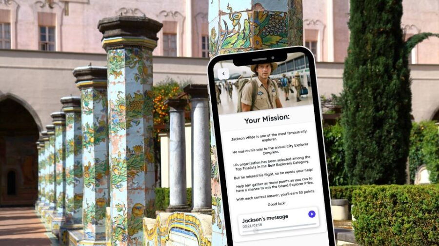Naples: City Exploration Game and Tour on Your Phone - Meeting Point and Payment Process