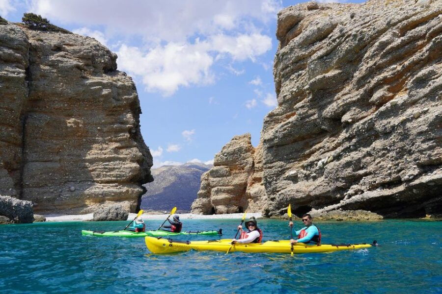 Naxos: Moutsouna Caves Sea Kayak Tour, Snorkeling & Picnic - Tour Details