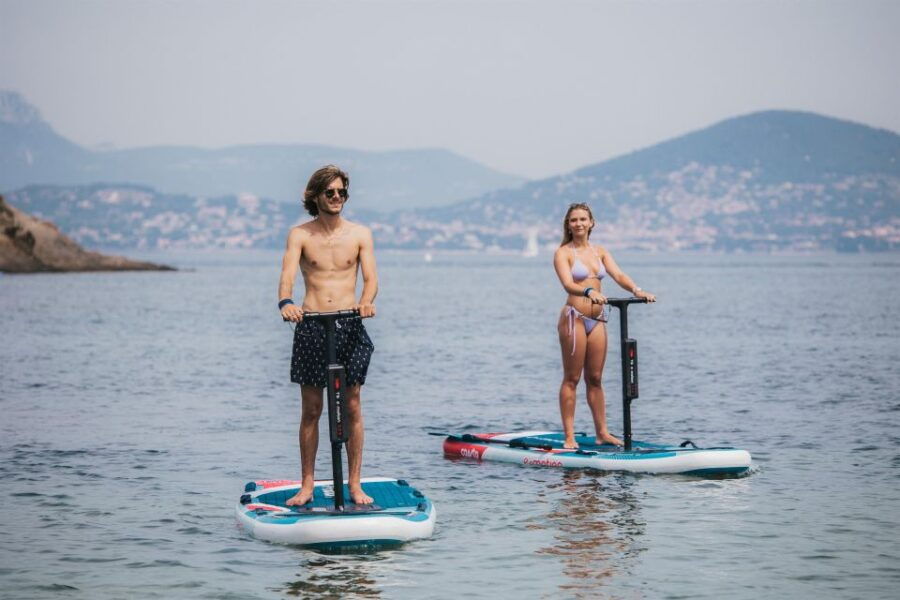 NEW ELECTRIC PADDLE SURF IN SANTA PONSA