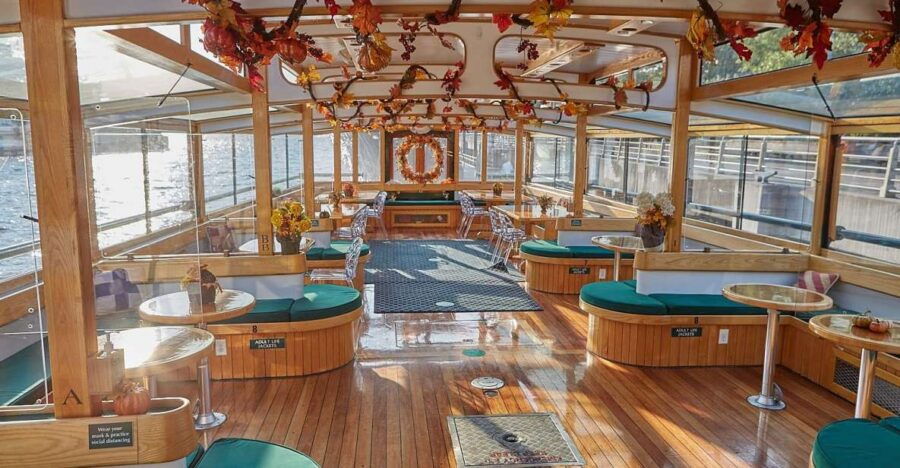 New York City: Afternoon Fall Foliage Lunch Cruise - Highlights