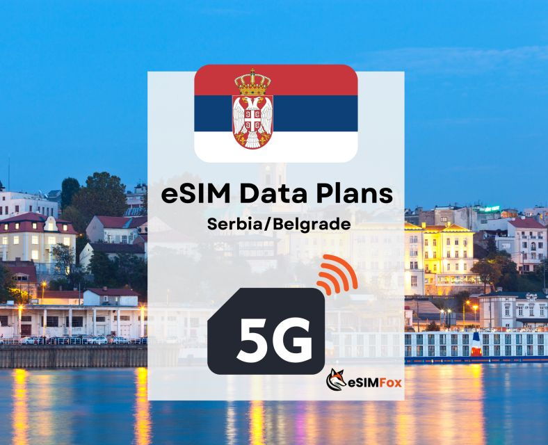 Nis : Esim Internet Data Plan Serbia High-Speed 5G