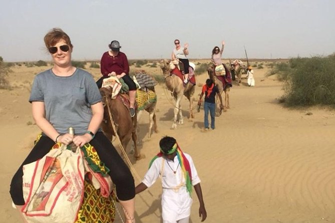 Non Touristic Half Day Camel Safari Thar Desert Sunset