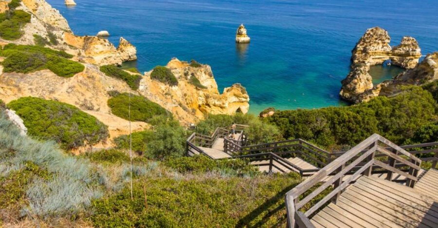 Olhão: Ponte Da Piedade, Lagos Praia Da Marinha