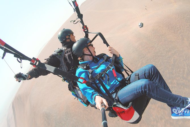 Paragliding Flight at the Paracas National Reservation