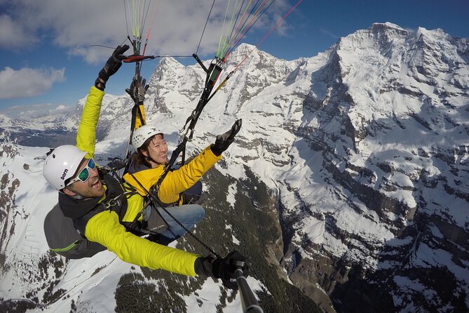 Paragliding Over the Lauterbrunnen Valley