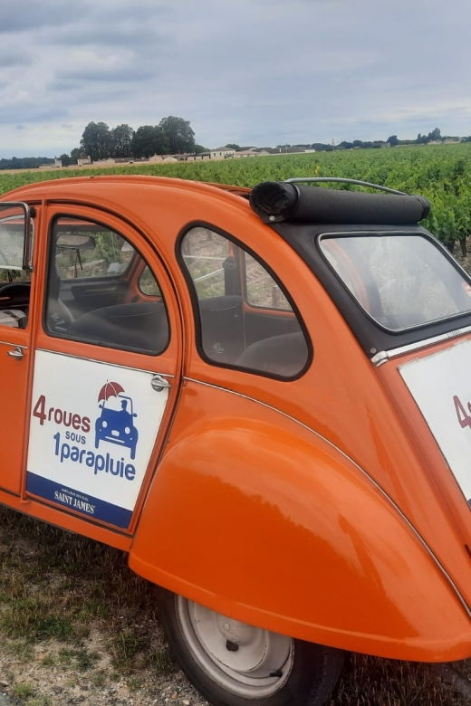 Pessac-Léognan : Citroën 2CV Private Half-Day Wine Tour