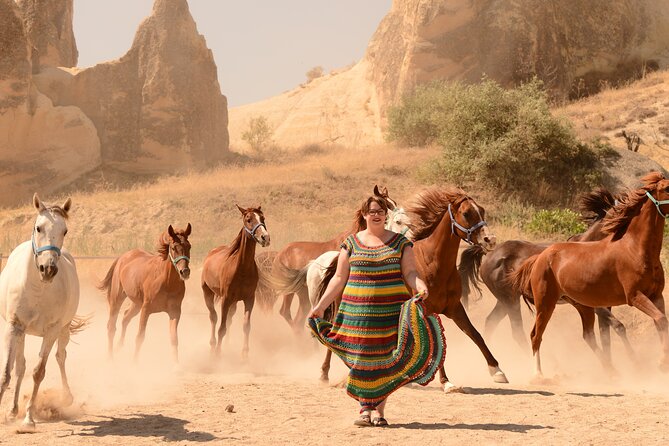 Photoshoot With Running Horses