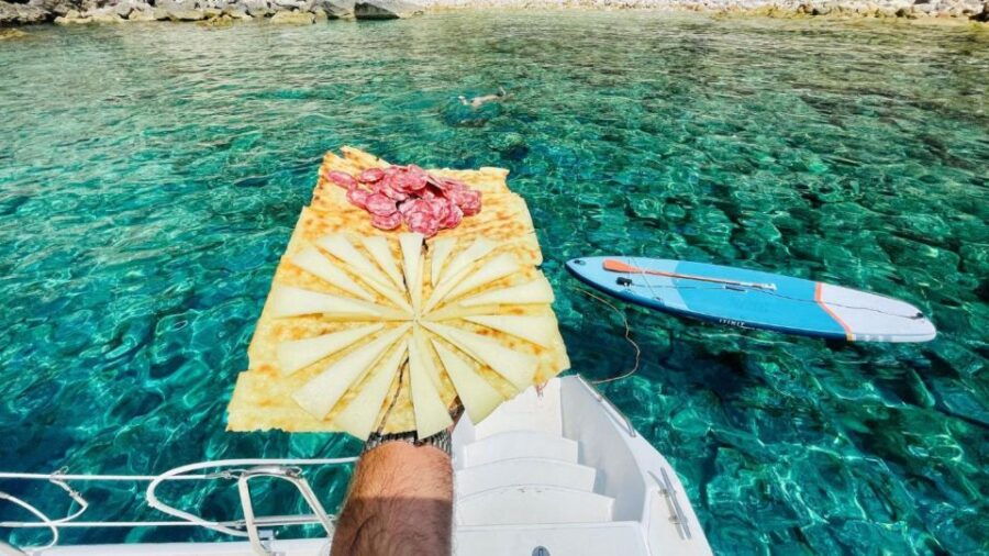 Porto Conte: Half-Day Catamaran Tour With Aperitif - Activity Description
