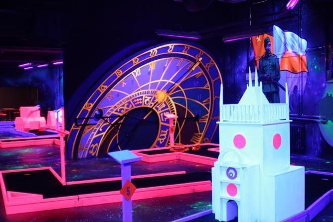 Prague Black Light Mini Golf Admission Ticket - Good To Know