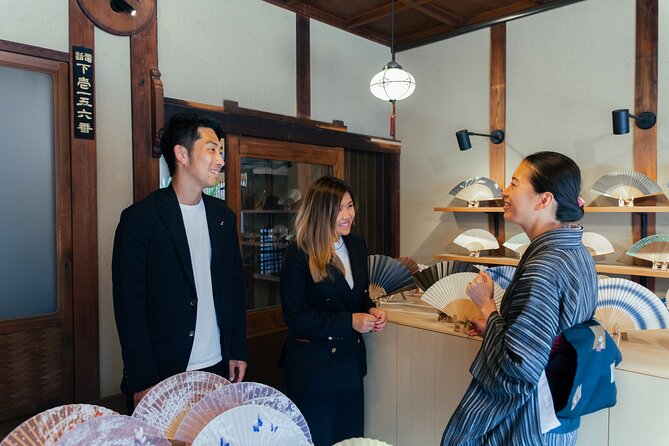 Private 3-Hour Sensu (Folding Fan) Tour With Kyoto Machiya Owner