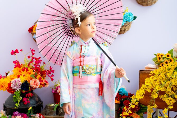 Private Children Photoshoot in Yokohama in Kimono