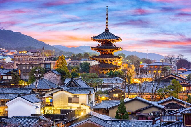 Private Day Tour in Osaka and Kyoto With Charter Car