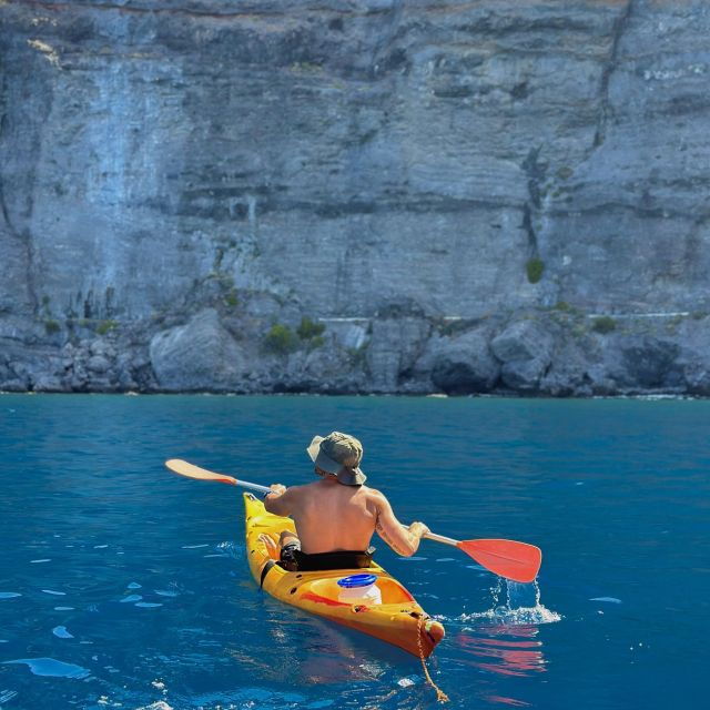 Private Kayak Tour at the Feet of the Giant Cliffs