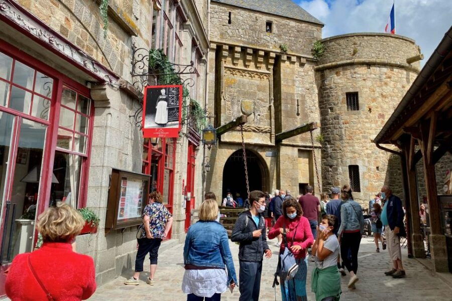 Private Mont Saint-Michel, Normandy D-Day Express From Paris