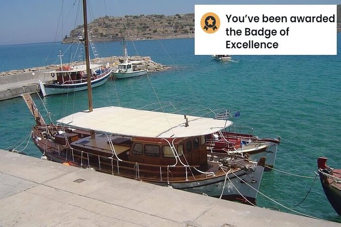 PRIVATE Spinalonga, Ag Nikolaos, Olive Oil Factory Incl Boat