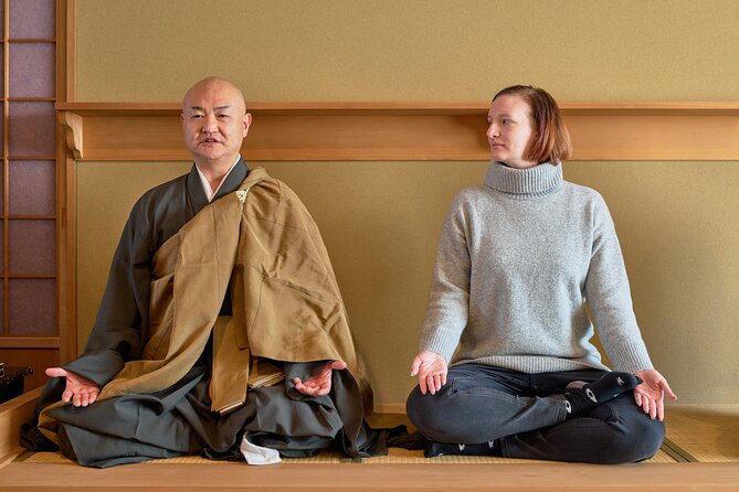 Private Temple Tour With Zazen Meditation
