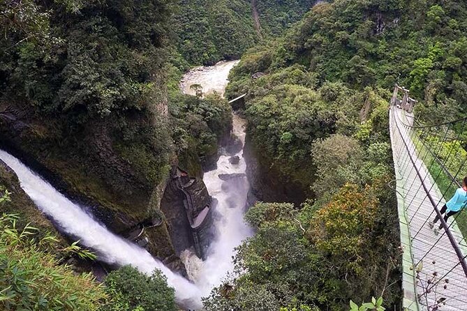 Private Tour House of the Tree and Pailón Del Diablo With Pickup