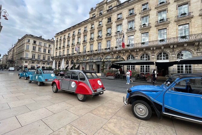 Private Tour of Bordeaux in a Citroën 2CV – 45min