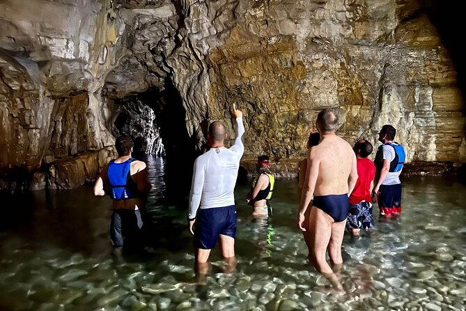 Pula: Blue Cave Kayak Tour With Swimming and Snorkeling