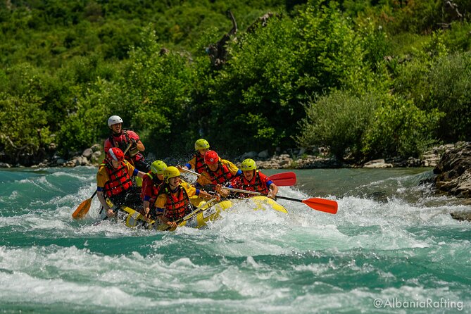 Rafting Vjosa River Gjirokastër Albania ARG - Equipment Inclusions
