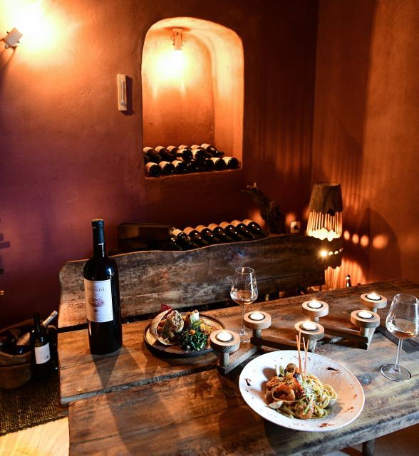 Romantic Candlelight Dinner in a Private Cellar